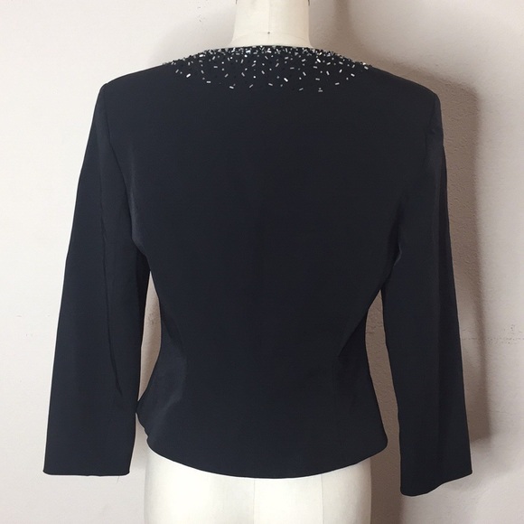 Nina Rossi Black Blazer 8 - Picture 2 of 3